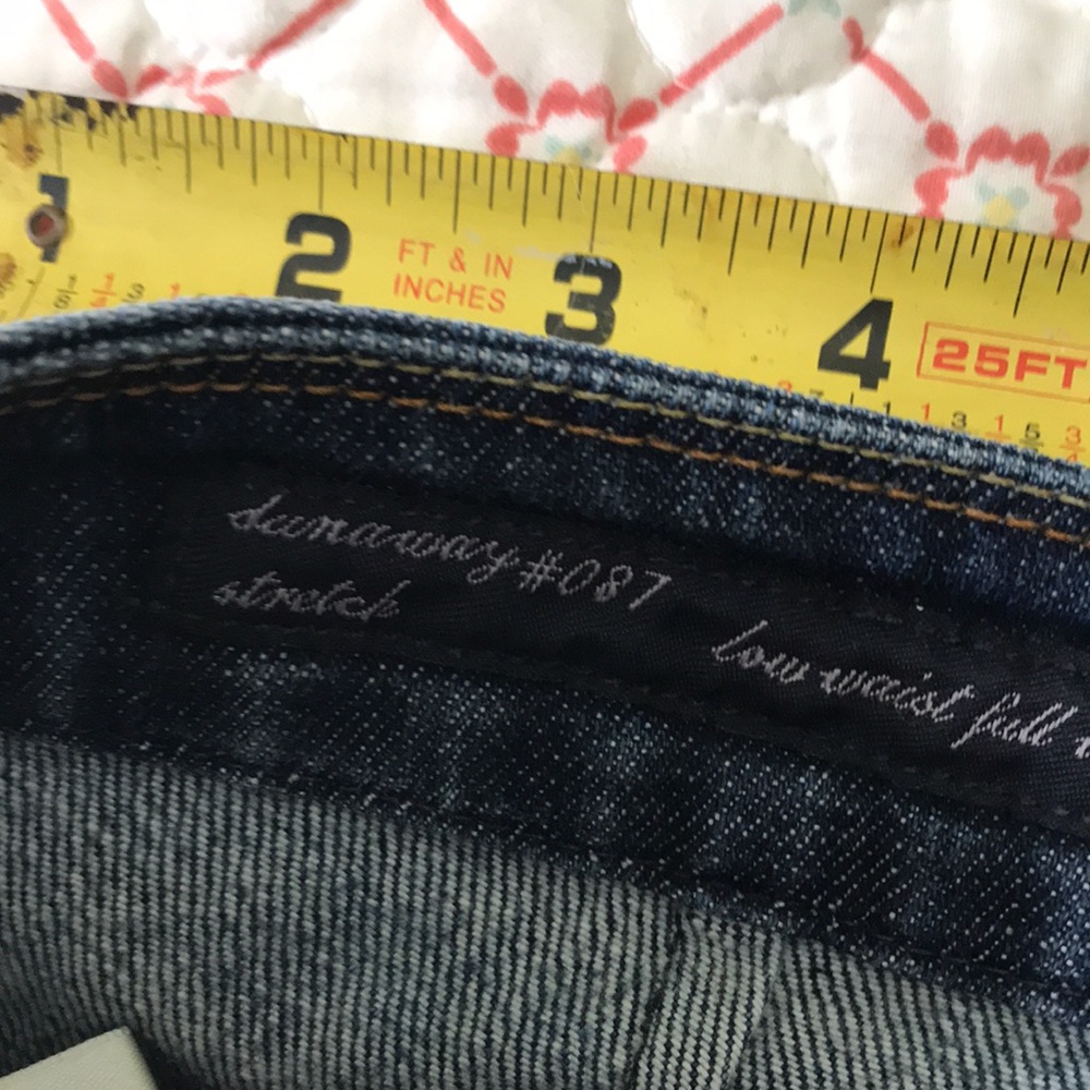 Citizens of humanity low rise Y2K  jeans - Picture 11 of 12
